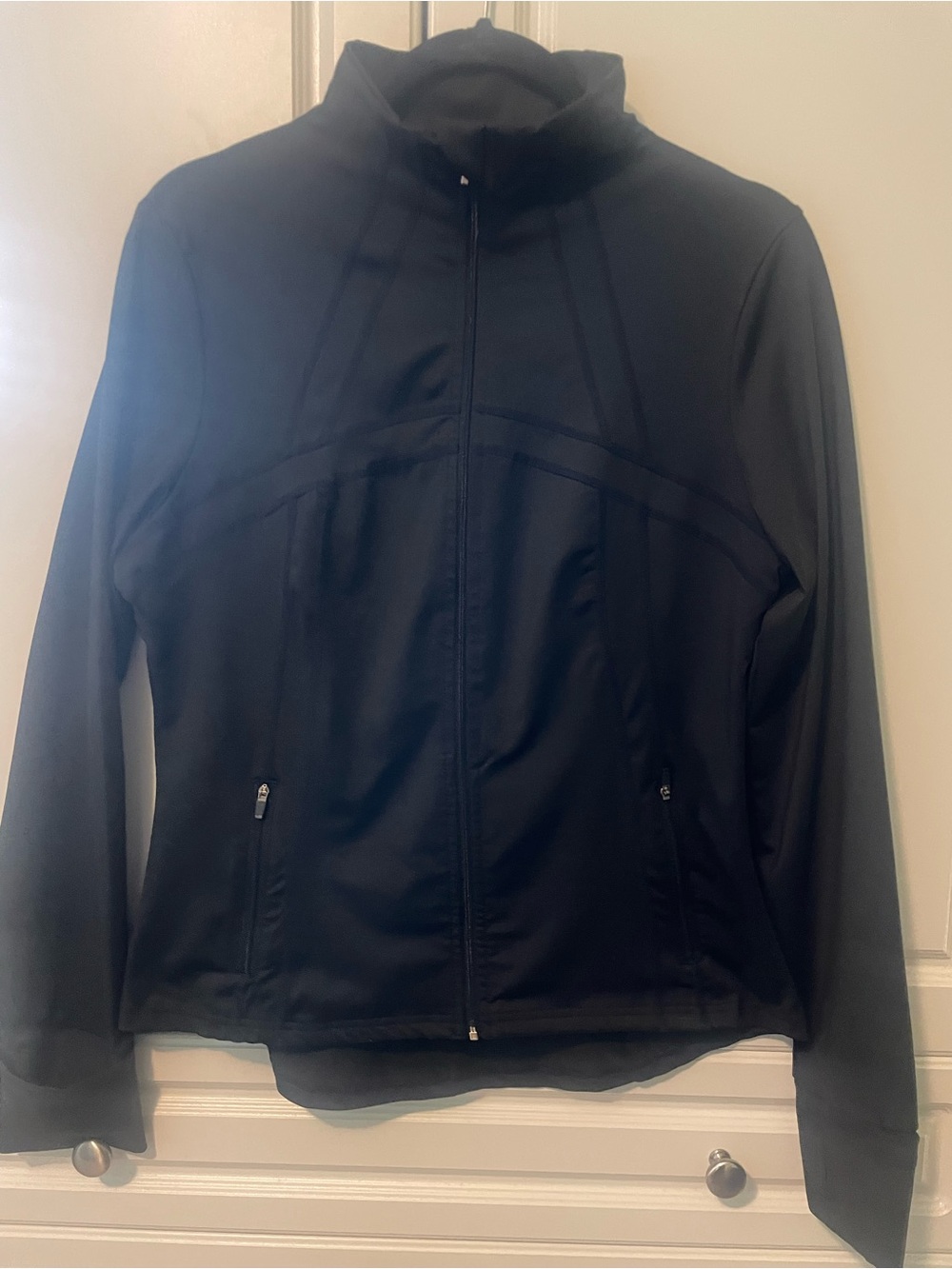Women's Black Full-Zip athletic Jacket